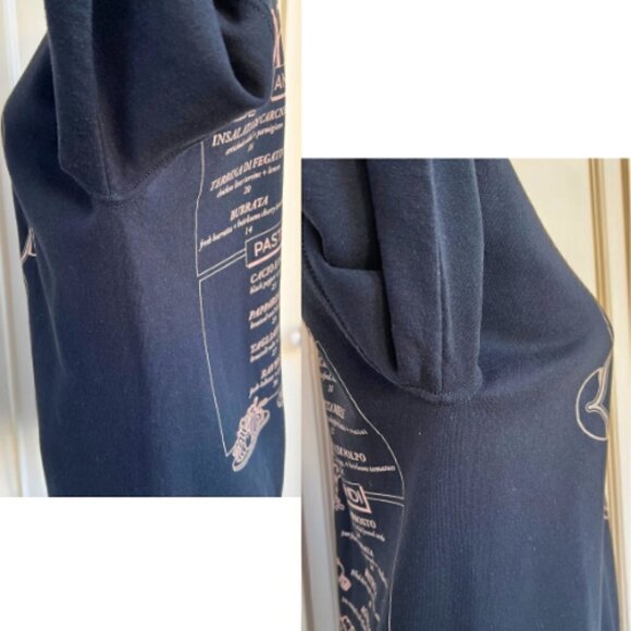 DEUX MOI Black Sweatshirt Size S - Picture 7 of 16